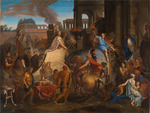Le Brun, Charles - Der Triumph Alexanders des Großen