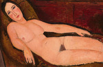 Modigliani, Amedeo - Akt auf einem Diwan