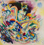 Kandinsky, Wassily Wassiljewitsch - Ohne Titel (Improvisation V)
