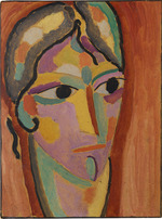Jawlensky, Alexei, von - Mystischer Kopf: Trotz