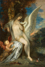 Moreau, Gustave - Leda mit dem Schwan