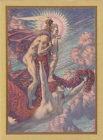 Delville, Jean - Le Génie Vainqueur (Der siegreiche Genius)