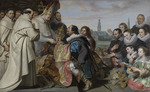 Vos, Cornelis de - Die Rückgabe der Kirchenschätze an den heiligen Norbert nach der Niederlage des Häretikers Tanchelm 