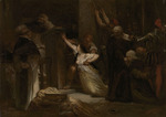 Gallait, Louis Joseph - Eine jüdische Familie, von der Heiligen Inquisition, für Schändung religiöser Objekte, gefoltert
