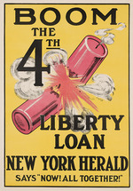 Unbekannter Künstler - Boom the 4th Liberty Loan 
