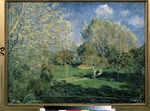 Sisley, Alfred - The garden of Monsieur Hoschedé in Montgeron