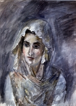Falk Robert Raphailovich - Portrait of the artist's wife