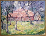 Malevich, Kasimir Severinovich - Landscape near Kiev