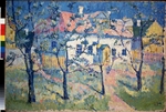 Malevich, Kasimir Severinovich - Spring - blossoming Garden