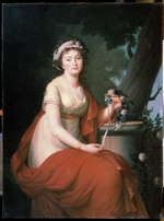 Courteille, Nicolas, de - Portrait of Countess Tatyana Vasilyevna Yusupova, née von Engelhardt (1769-1841)