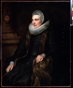 Dyck, Sir Anthony van - Portrait of Maria Boschaert