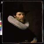 Eliasz, Nicolas - Portrait of a Man wearing a black hat