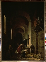 Granet, François Marius - The Painter Jacques Stella in Prison