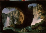Hackert, Jacob Philipp - Neptune's grotto (Grotta di Nettuno)