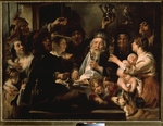 Jordaens, Jacob - The Bean King (The Feast of the Bean King)