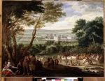 French master - The Arrival of the King Louis XIV in Vincennes