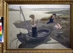 Puvis de Chavannes, Pierre Cécil - The Poor Fisherman