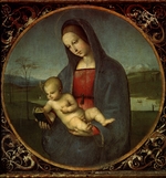 Raphael (Raffaello Sanzio da Urbino) - Madonna and Child (Madonna Conestabile)