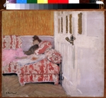 Vuillard, Édouard - On the Sofa (The white room)