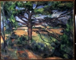 Cézanne, Paul - A big pine tree near Aix