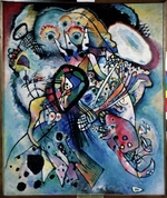 Kandinsky, Wassily Vasilyevich - Two ovals (Composition No 218)