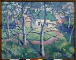 Malevich, Kasimir Severinovich - Apple trees blooming