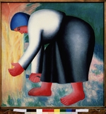 Malevich, Kasimir Severinovich - A reaper