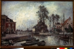 Jongkind, Johan Barthold - A canal embankment