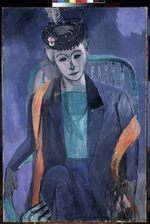 Matisse, Henri - Portrait of the artist's wife