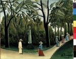 Rousseau, Henri Julien Félix - The Luxembourg Gardens, Monument to Shopin