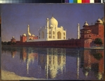 Vereshchagin, Vasili Vasilyevich - The Taj Mahal at Agra