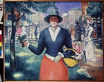 Malevich, Kasimir Severinovich - A Flower Girl