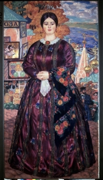 Kustodiev, Boris Michaylovich - Merchant's Wife