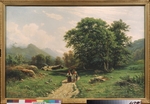 Shishkin, Ivan Ivanovich - A view in Switzerland