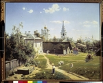 Polenov, Vasili Dmitrievich - Moscow courtyard