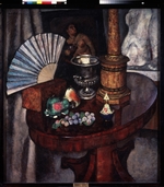 Mashkov, Ilya Ivanovich - Still life with a fan