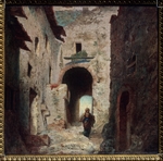 Isabey, Louis Gabriel Eugène - The Moorish gate