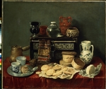 Pereda y Salgado, Antonio, de - Still Life with an Ebony Chest