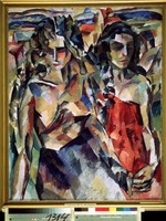 Lentulov, Aristarkh Vasilyevich - Two ladies