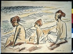 Pechstein, Hermann Max - On the beach