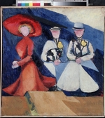 Exter, Alexandra Alexandrovna - Three Female Figures