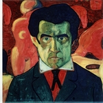 Malevich, Kasimir Severinovich - Self-portrait