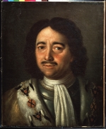 Antropov, Alexei Petrovich - Portrait of Emperor Peter I the Great (1672-1725)
