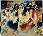 Kandinsky, Wassily Vasilyevich - An improvisation of cold forms