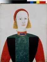 Malevich, Kasimir Severinovich - A girl