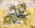 Tatlin, Vladimir Evgraphovich - Blue flowers