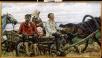 Konchalovsky, Pyotr Petrovich - Return journey from the market