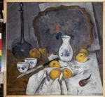 Shevchenko, Alexander Vasilyevich - Still life with a decanter and a pipe