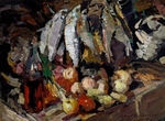 Korovin, Konstantin Alexeyevich - Fish, vine and fruits