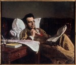Repin, Ilya Yefimovich - Portrait of the composer Mikhail I. Glinka (1804-1857)